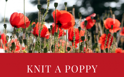 Knit a poppy